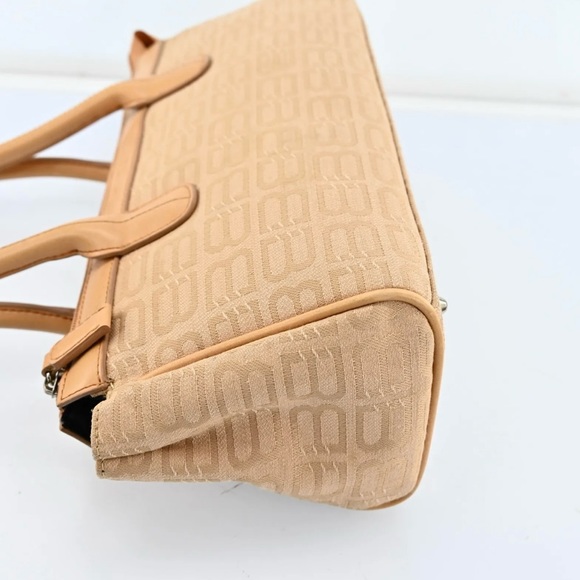 Authentic BALENCIAGA BB Logo Hand Tote Bag Canvas Leather ❤️🌹❤️ - Picture 5 of 16